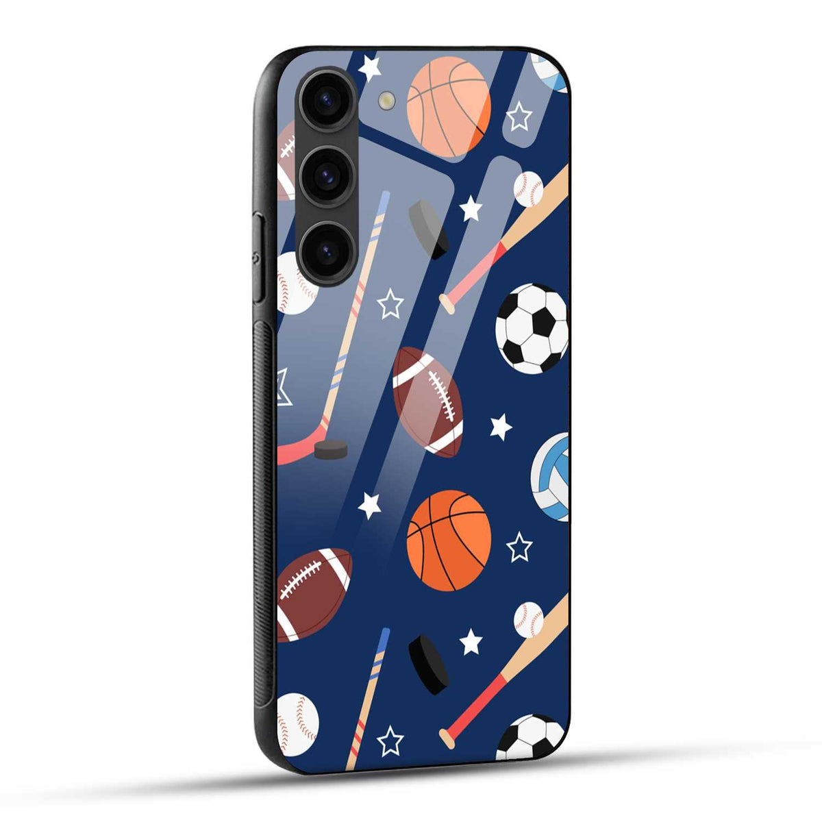 Samsung Galaxy S23 5G Back Cover Every Sports Matter Printed Glass Case