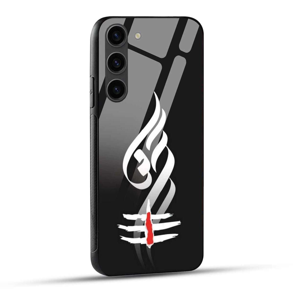 Samsung Galaxy S23 5G Back Cover Om Namah Shivay Lord Shiva Printed Glass Case