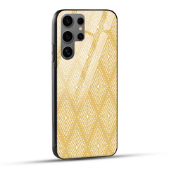 Samsung Galaxy S24 Ultra 5G Back Cover Seamless Tribal Pattern Printed Glass Case