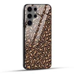 Samsung Galaxy S24 Ultra 5G Back Cover Animal Skin Pattern Printed Glass Case
