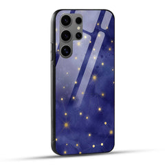 Samsung Galaxy S24 Ultra 5G Back Cover Everthing Is Connected Printed Glass Case