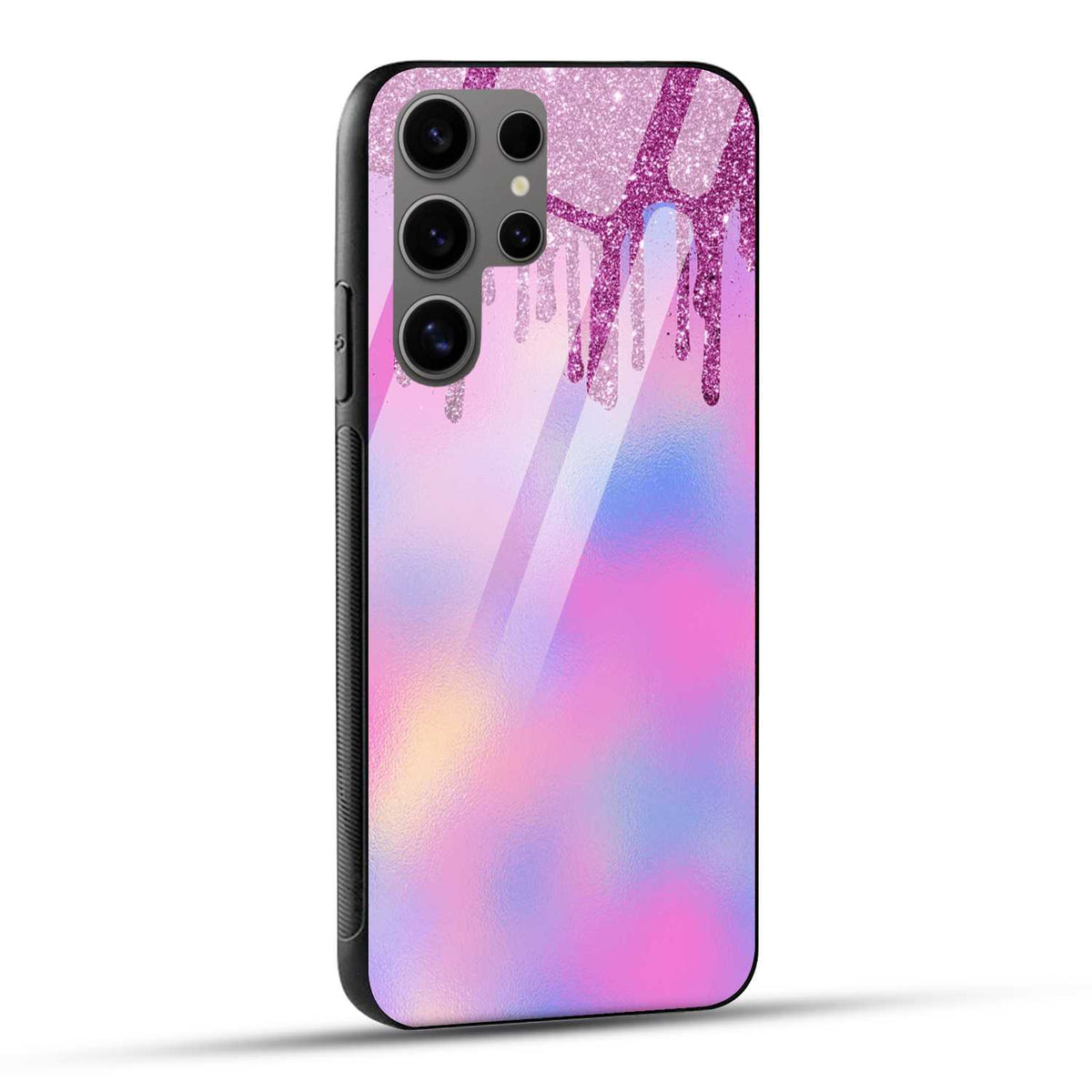 Samsung Galaxy S24 Ultra 5G Back Cover Melting Diamond Printed Glass Case