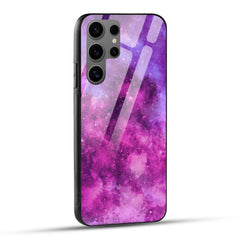 Samsung Galaxy S24 Ultra 5G Back Cover Space Is Pink Printed Glass Case