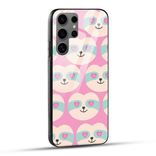 Samsung Galaxy S24 Ultra 5G Back Cover Heart Of Smiles Printed Glass Case