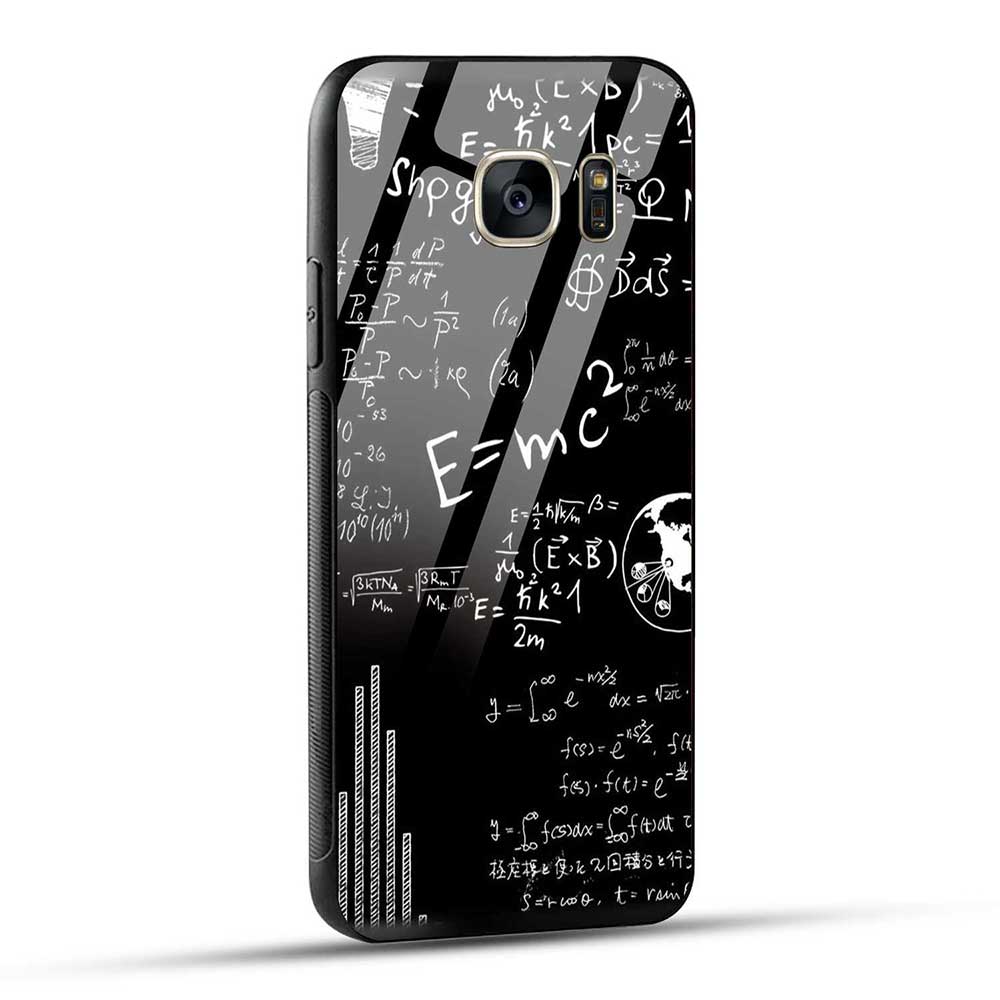 Samsung Galaxy S7 Back Cover Formulas Glass Case