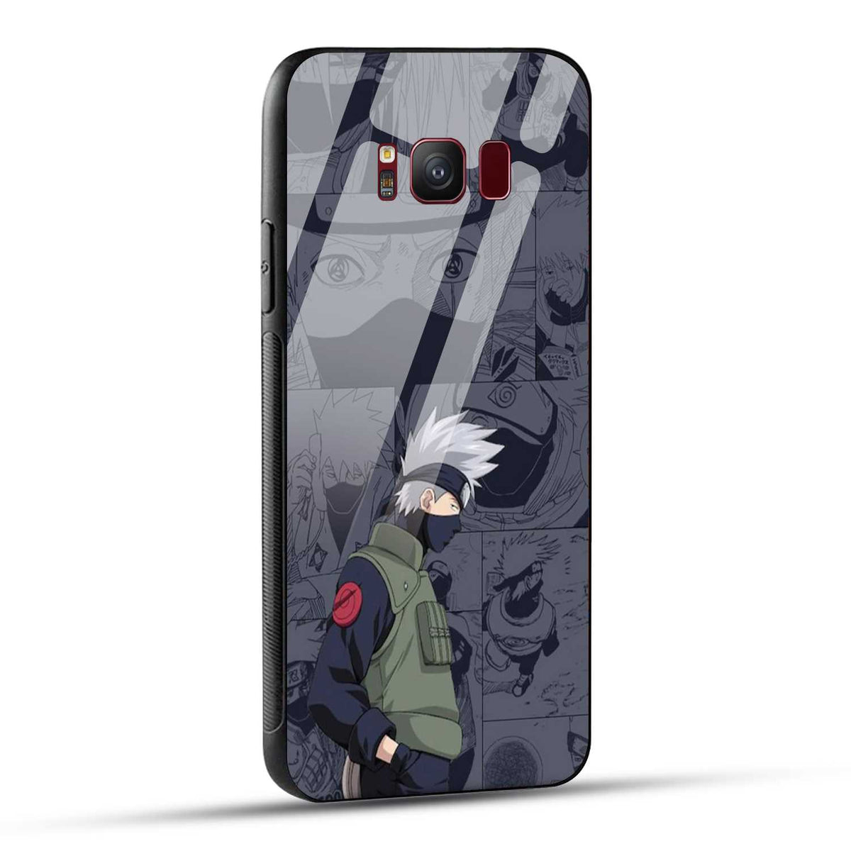 Samsung Galaxy S8 Back Cover Kakashii Printed Glass Case