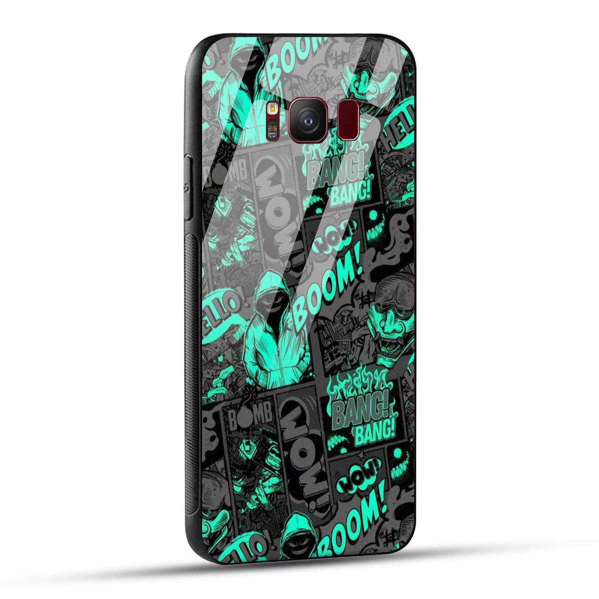 Samsung Galaxy S8 Back Cover Boom Printed Glass Case