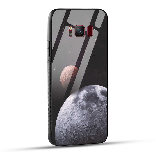 Samsung Galaxy S8 Back Cover Galaxy Space Printed Glass Case
