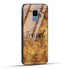 Samsung Galaxy S9 Back Cover Travel Printed Glass Case