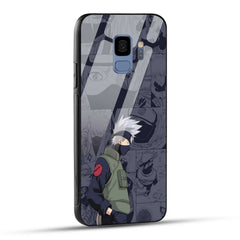 Samsung Galaxy S9 Back Cover Kakashii Printed Glass Case