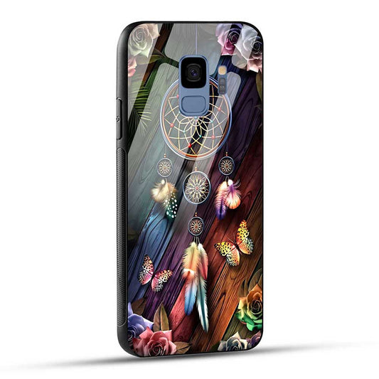 Samsung Galaxy S9 Back Cover Dreamcatcher Colorful Glass Case