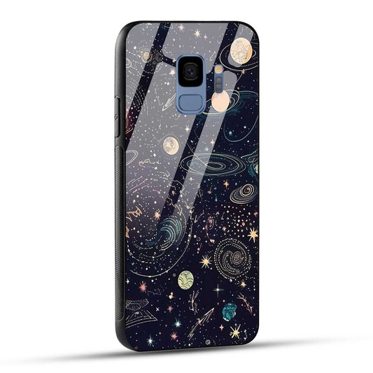 Samsung Galaxy S9 Back Cover Beauty Of Multiverse Art Printed Glass Case