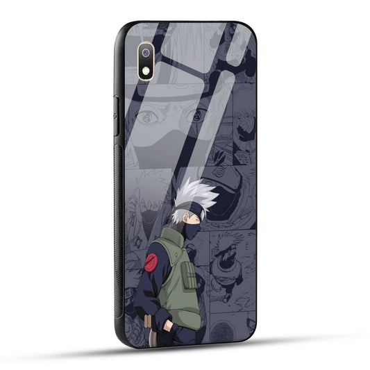 Samsung Galaxy A10 Back Cover Kakashii Printed Glass Case