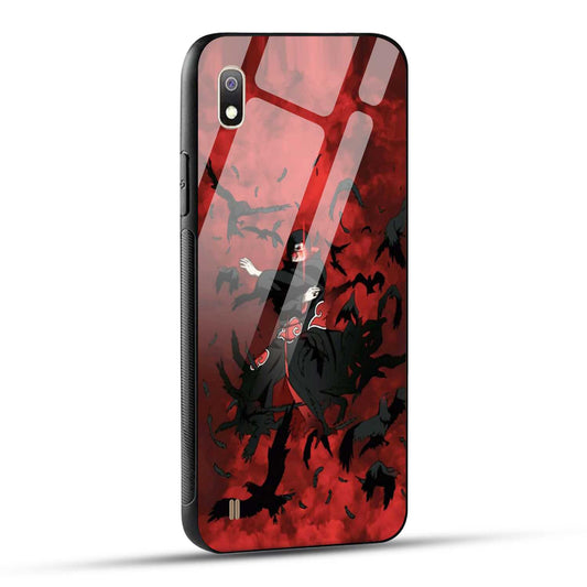 Samsung Galaxy A10 Back Cover Akatsukii Printed Glass Case