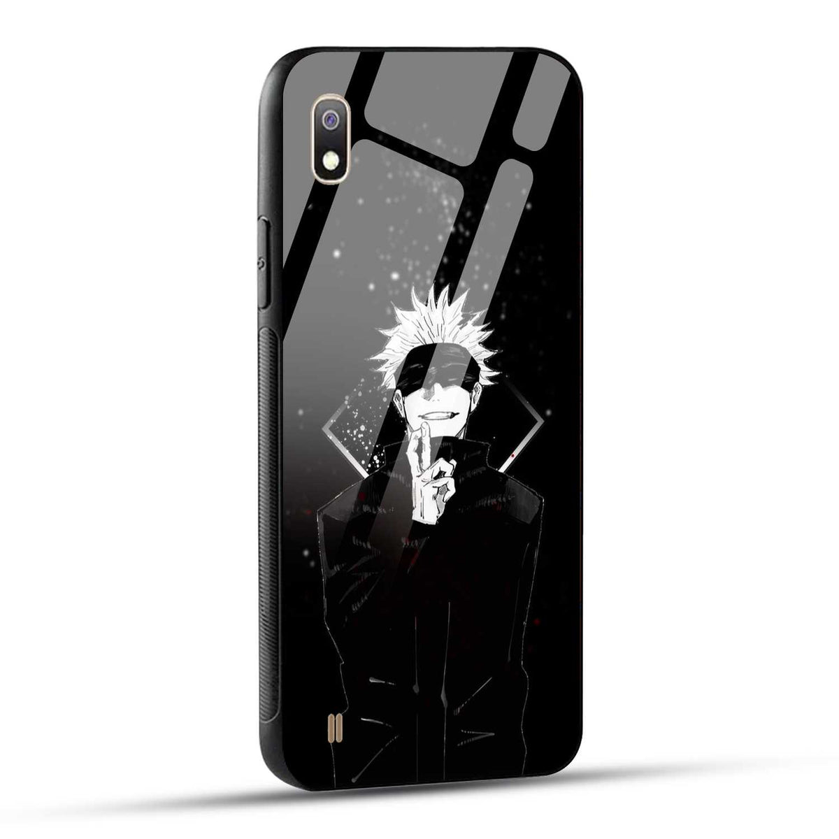 Samsung Galaxy A10 Back Cover Anime Printed Glass Case