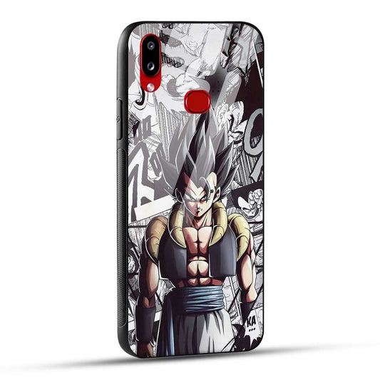 Samsung Galaxy A10s / Samsung Galaxy M01s Back Cover Looking Angry Printed Glass Case