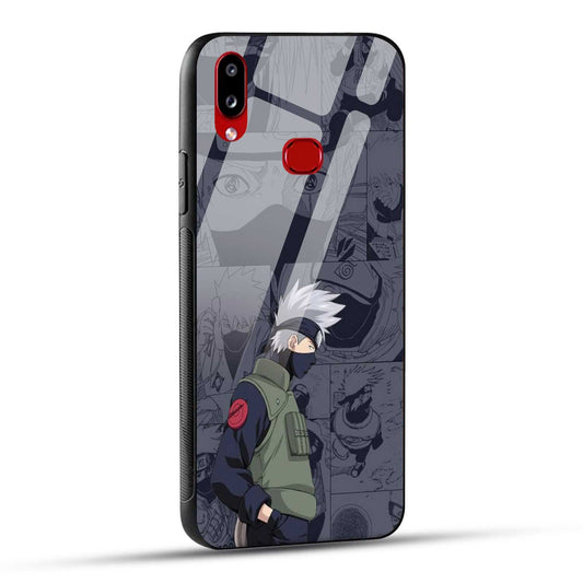 Samsung Galaxy A10s / Samsung Galaxy M01s Back Cover Kakashii Printed Glass Case