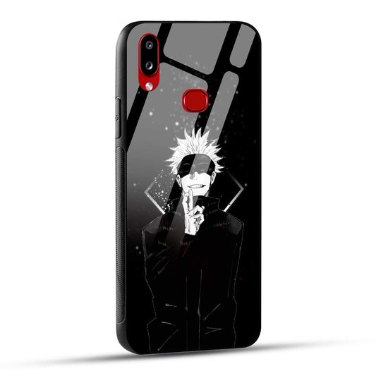 Samsung Galaxy A10s / Samsung Galaxy M01s Back Cover Anime Printed Glass Case