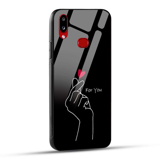 Samsung Galaxy A10s / Samsung Galaxy M01s Back Cover For You Printed Glass Case