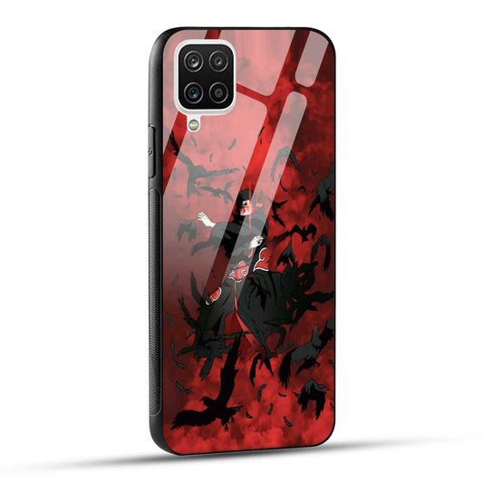 Samsung Galaxy A12 / M12 / F12 Back Cover Akatsukii Printed Glass Case