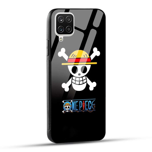 Samsung Galaxy A12 / M12 / F12 Back Cover One Piece Printed Glass Case