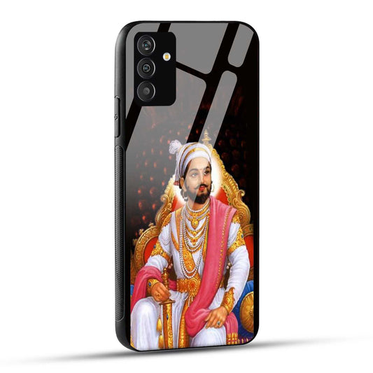 Samsung Galaxy A54 5G Back Cover Chhatrapati Shivaji Maharaj Printed Glass Case