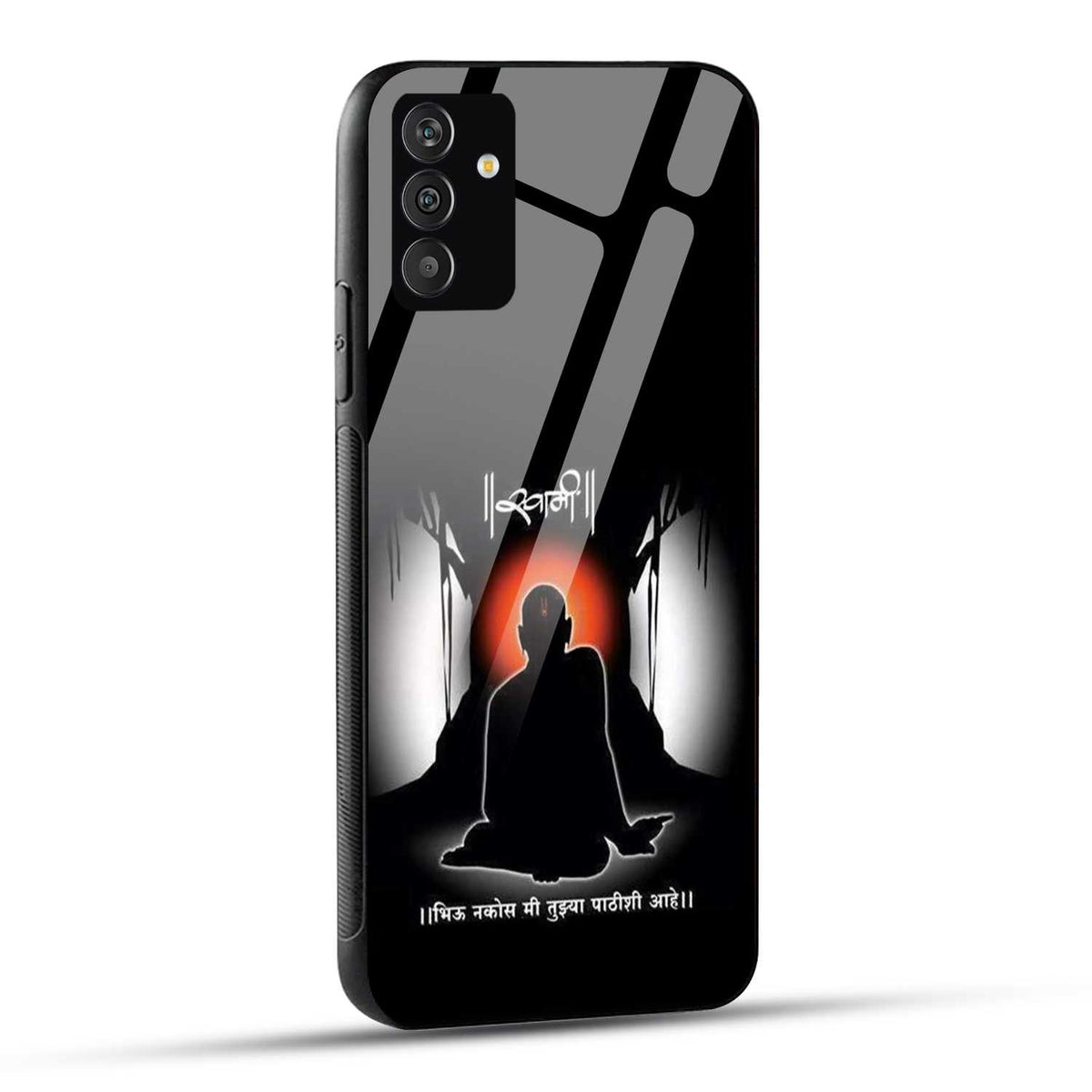 Samsung Galaxy A54 5G Back Cover Shree Swami Samarth Printed Glass Case