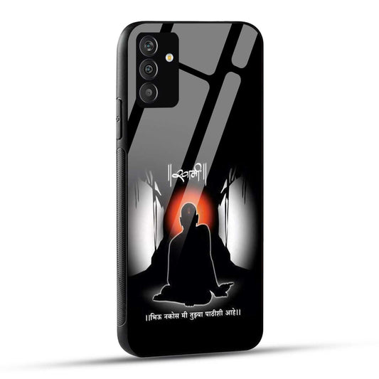 Samsung Galaxy A54 5G Back Cover Shree Swami Samarth Printed Glass Case