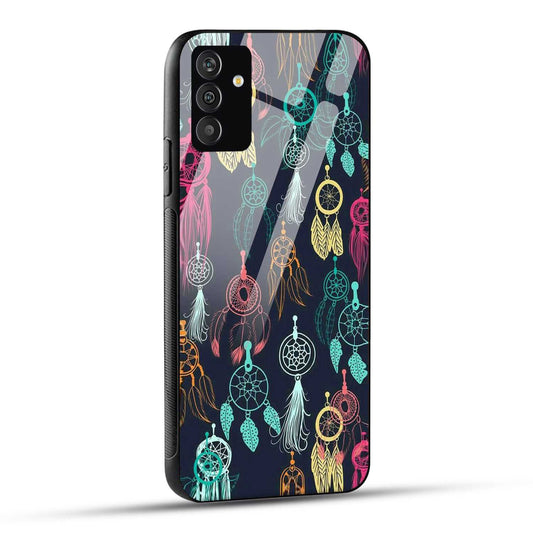 Samsung Galaxy A34 5G Back Cover Dreamcatcher Printed Glass Case