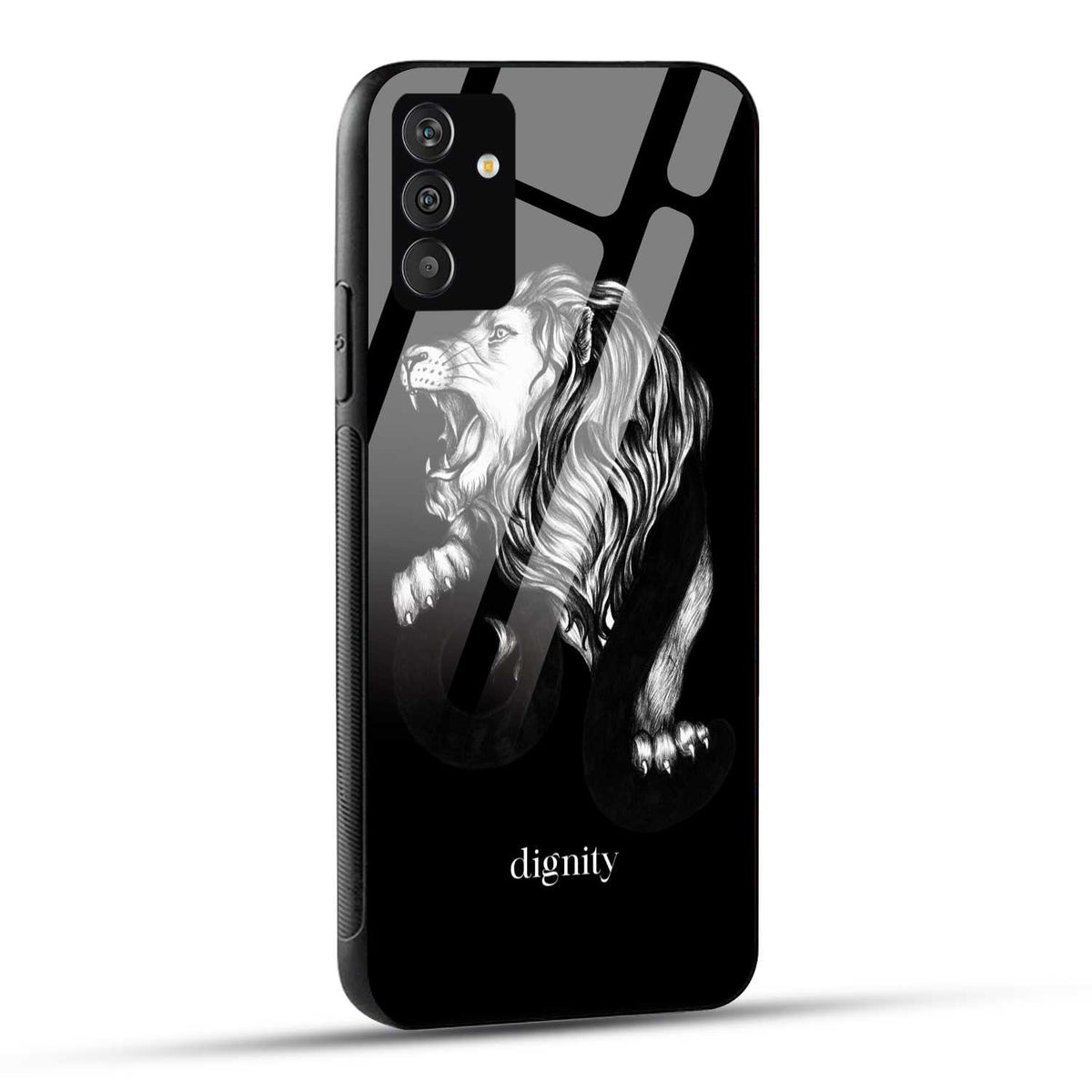 Samsung Galaxy A05s Back Cover Dignity Printed Glass Case