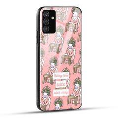 Samsung Galaxy A05s Back Cover Female Unicorns Printed Glass Case