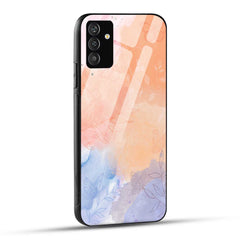 Samsung Galaxy A05s Back Cover Pink Aesthetic Watercolor Printed Glass Case