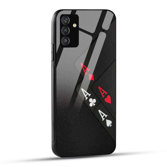 Samsung Galaxy S24 5G Back Cover Aces Printed Glass Case