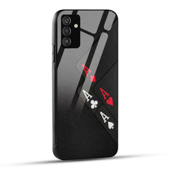Samsung Galaxy S24 5G Back Cover Aces Printed Glass Case