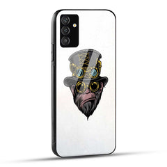 Samsung Galaxy A05s Back Cover Monkey Printed Glass Case