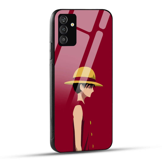 Samsung Galaxy A14 5G Back Cover Luffy Printed Glass Case