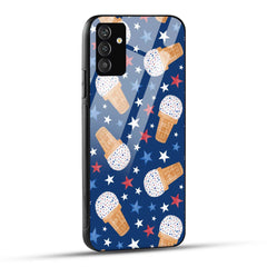 Samsung Galaxy A05s Back Cover Icecream Illustrations Printed Glass Case