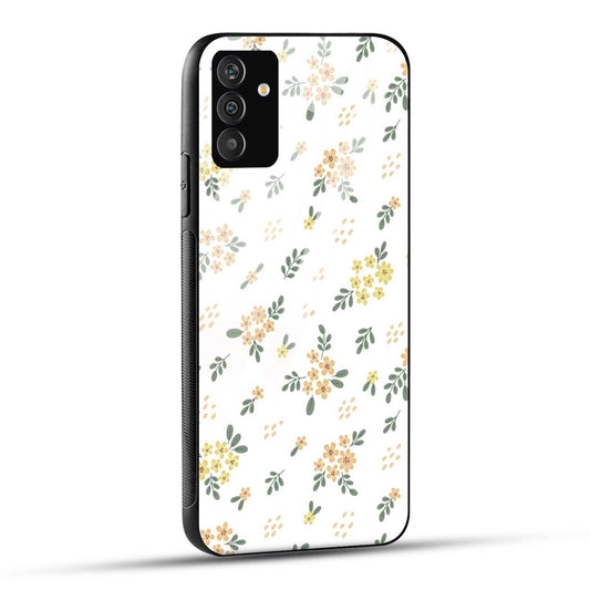 Samsung Galaxy A25 5G Back Cover Retro Floral Designs Printed Glass Case