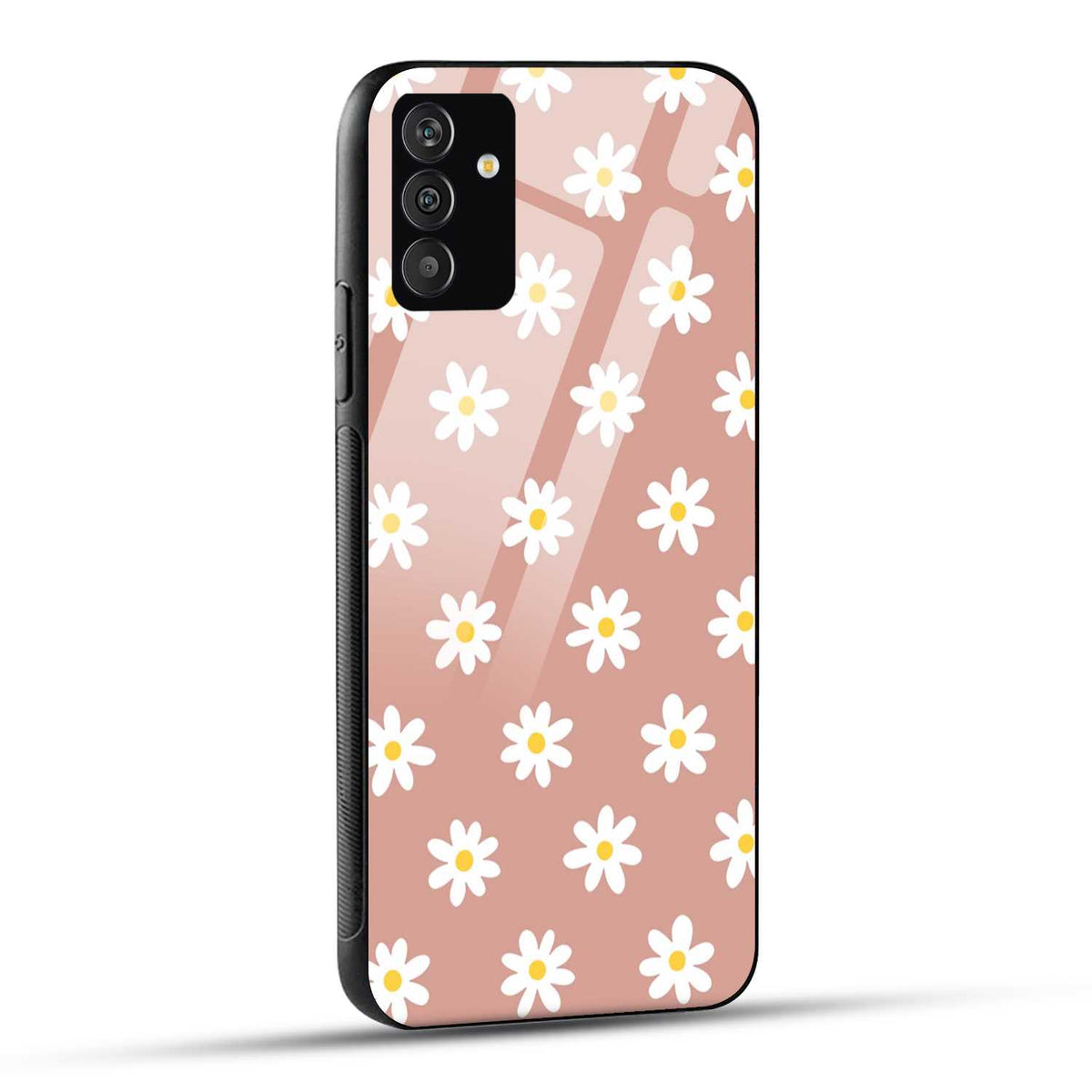 Samsung Galaxy F54 Back Cover Doodle Of Floral Art Printed Glass Case