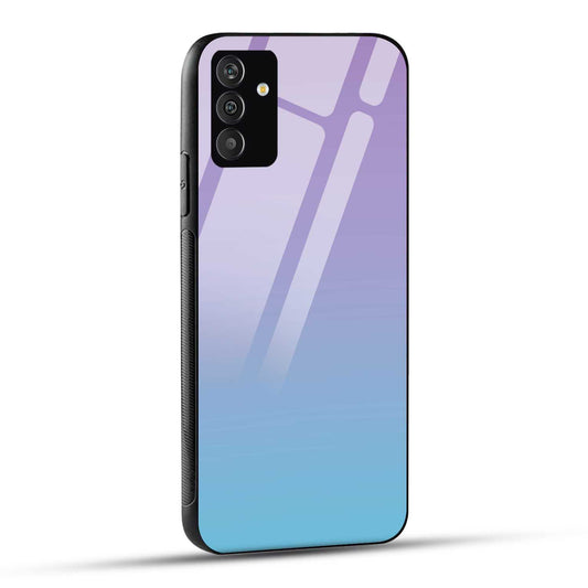 Samsung Galaxy A05s Back Cover Light Blue In Color Printed Glass Case