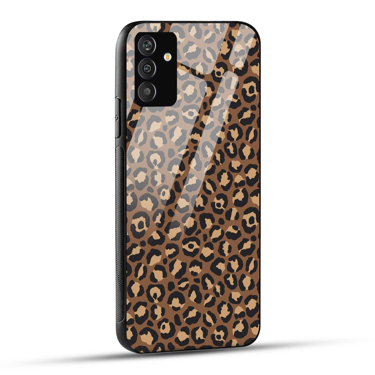 Samsung Galaxy F54 Back Cover Animal Skin Pattern Printed Glass Case