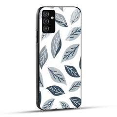 Samsung Galaxy F54 Back Cover Leaf Floating In Air Art Of Doodle Printed Glass Case