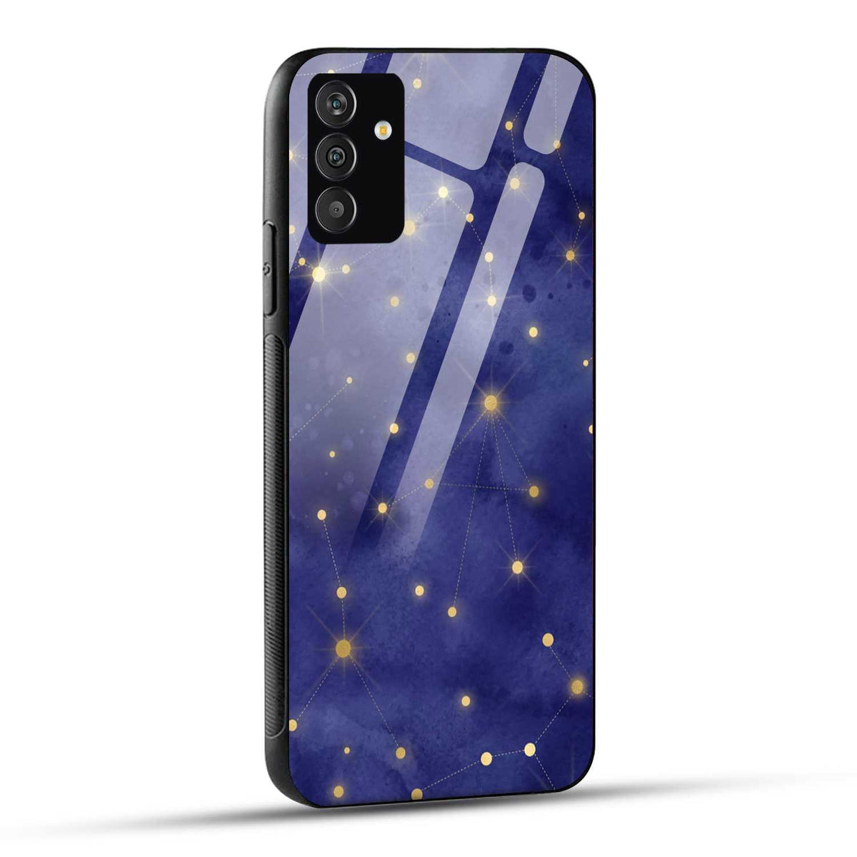 Samsung Galaxy S24 5G Back Cover Everthing Is Connected Printed Glass Case