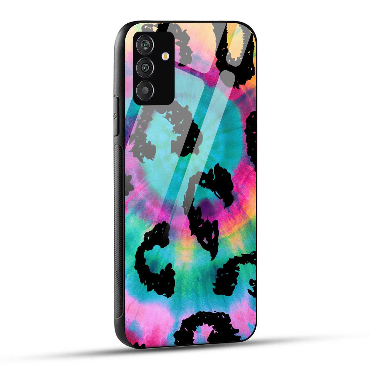 Samsung Galaxy A15 5G Back Cover Tie-Dye Texture Printed Glass Case