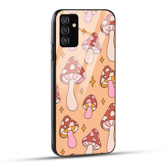 Samsung Galaxy A15 5G Back Cover Mashrooms Art Doodle Printed Glass Case