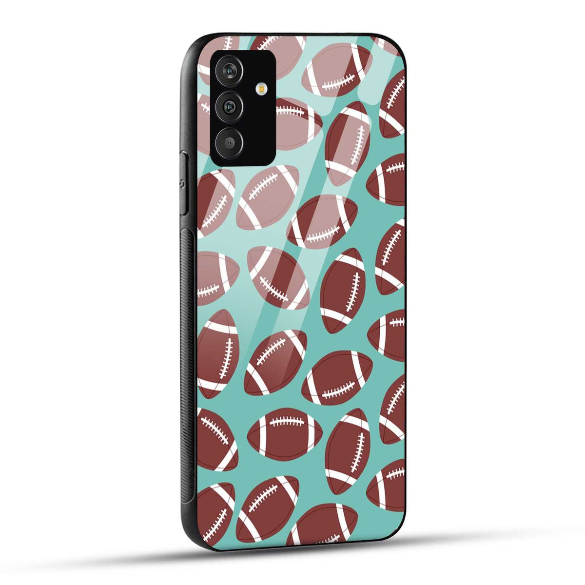 Samsung Galaxy A05s Back Cover American Soccer Printed Glass Case