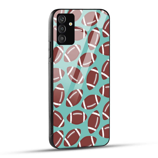 Samsung Galaxy A05s Back Cover American Soccer Printed Glass Case