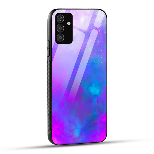 Samsung Galaxy A15 5G Back Cover Dark Blue Print Printed Glass Case