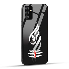 Samsung Galaxy A05s Back Cover Om Namah Shivay Lord Shiva Printed Glass Case