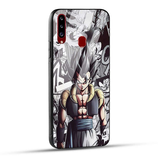 Samsung Galaxy A20s Back Cover Looking Angry Printed Glass Case